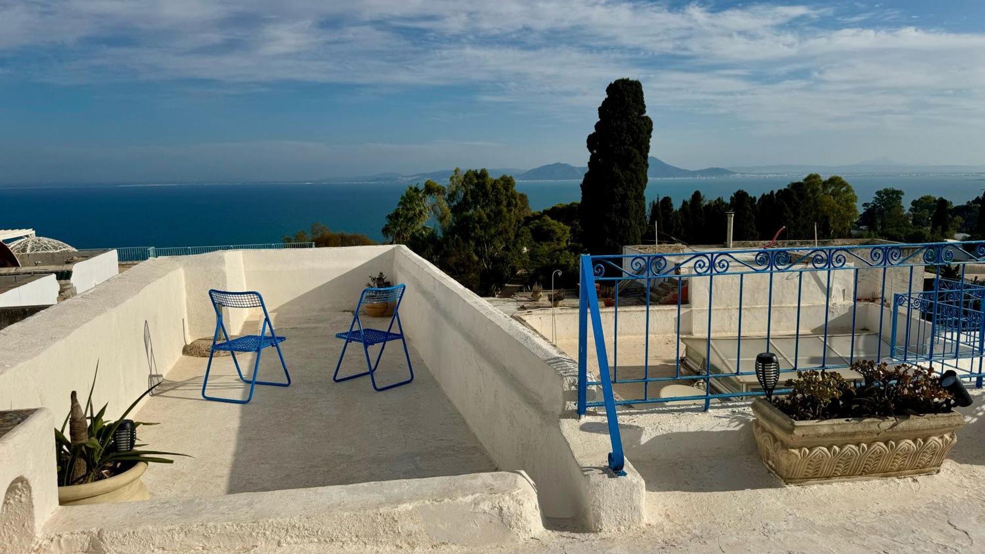 Panoramic 360 Degrees View Sidi Bousaid Sidi Bou Ali Eksteriør billede