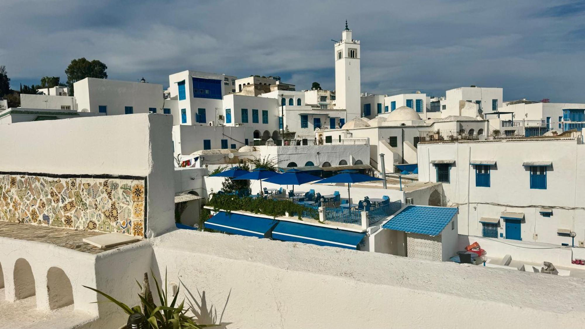 Panoramic 360 Degrees View Sidi Bousaid Sidi Bou Ali Eksteriør billede